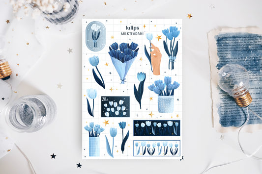 Sticker Sheet - Tulips