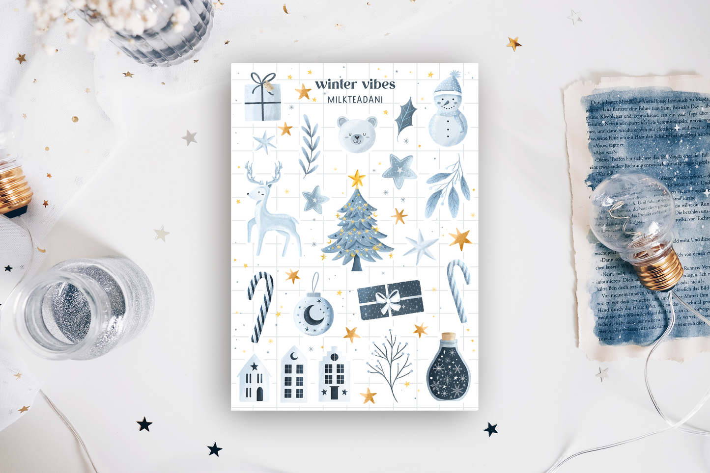 Sticker Sheet -Winter Vibes