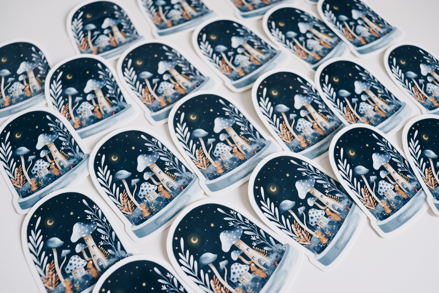 Sticker - Mushroom Mouse Globe