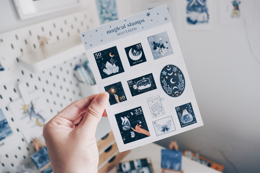 Sticker Sheet - Magical Stamps