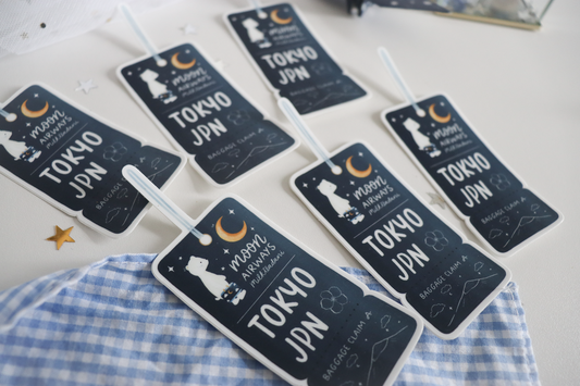 Sticker - Tokyo Luggage Tag
