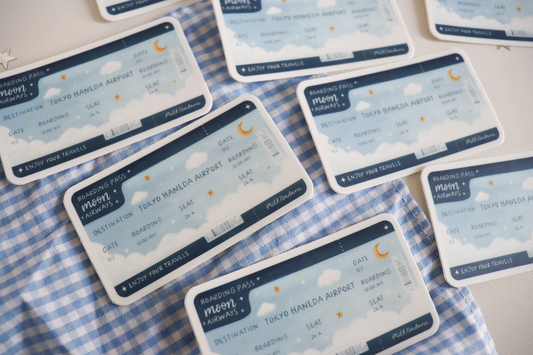 Sticker - Boarding Pass