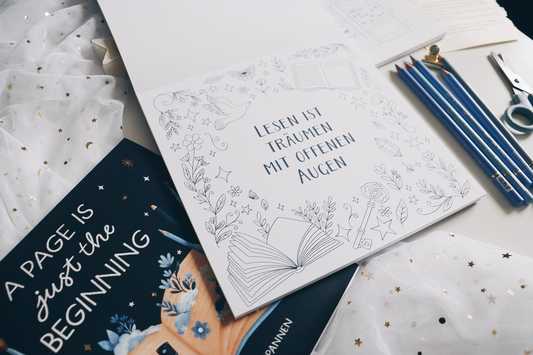 A Page is Just the Beginning - Coloring Book