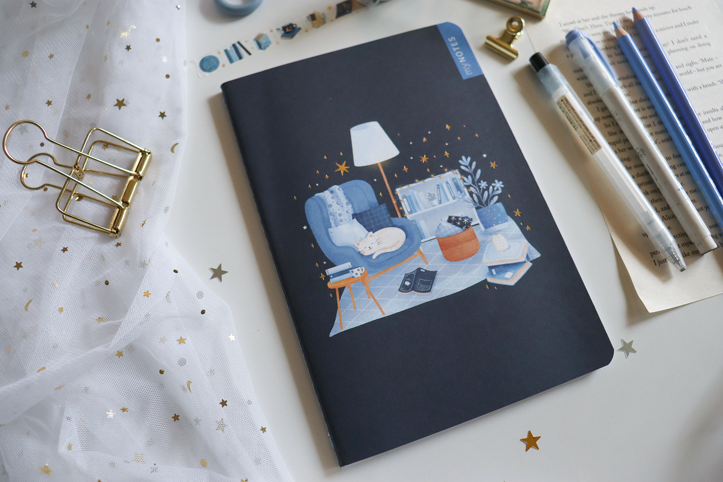 Notebook - Cozy Reading Corner