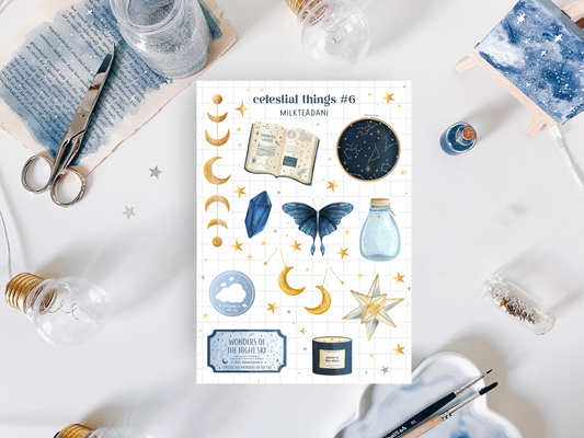 Sticker Sheet - Celestial Things #6