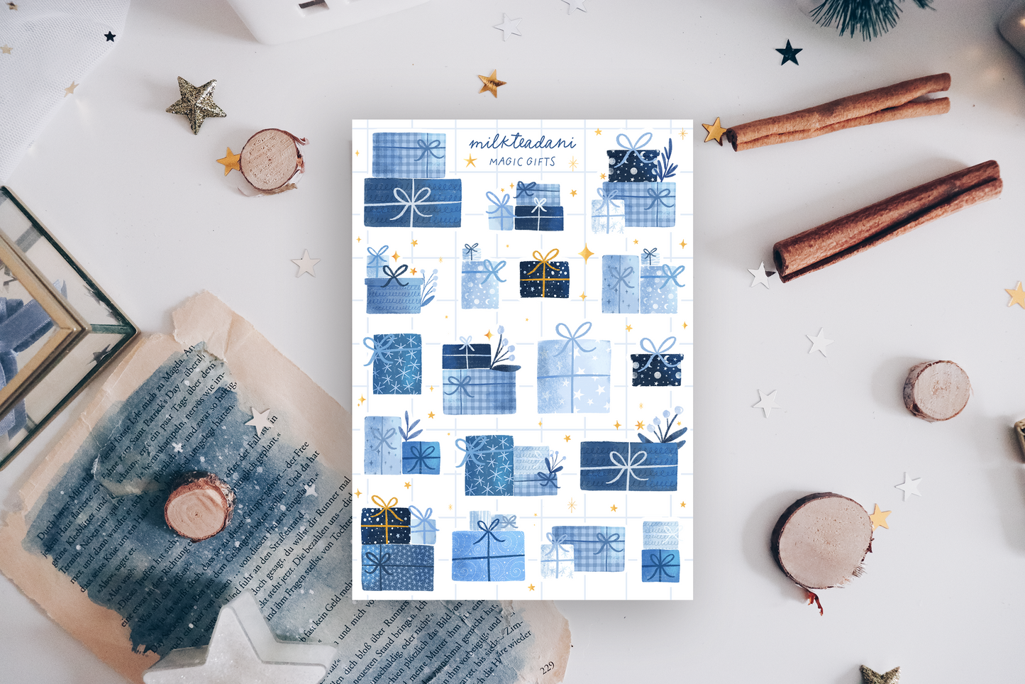Sticker Sheet - Magic Gifts