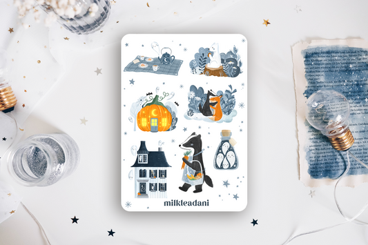 Sticker Sheet - Autumn Animals