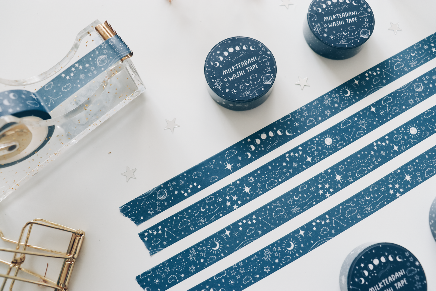 Washi Tape - 15MM Universe Pattern Dark