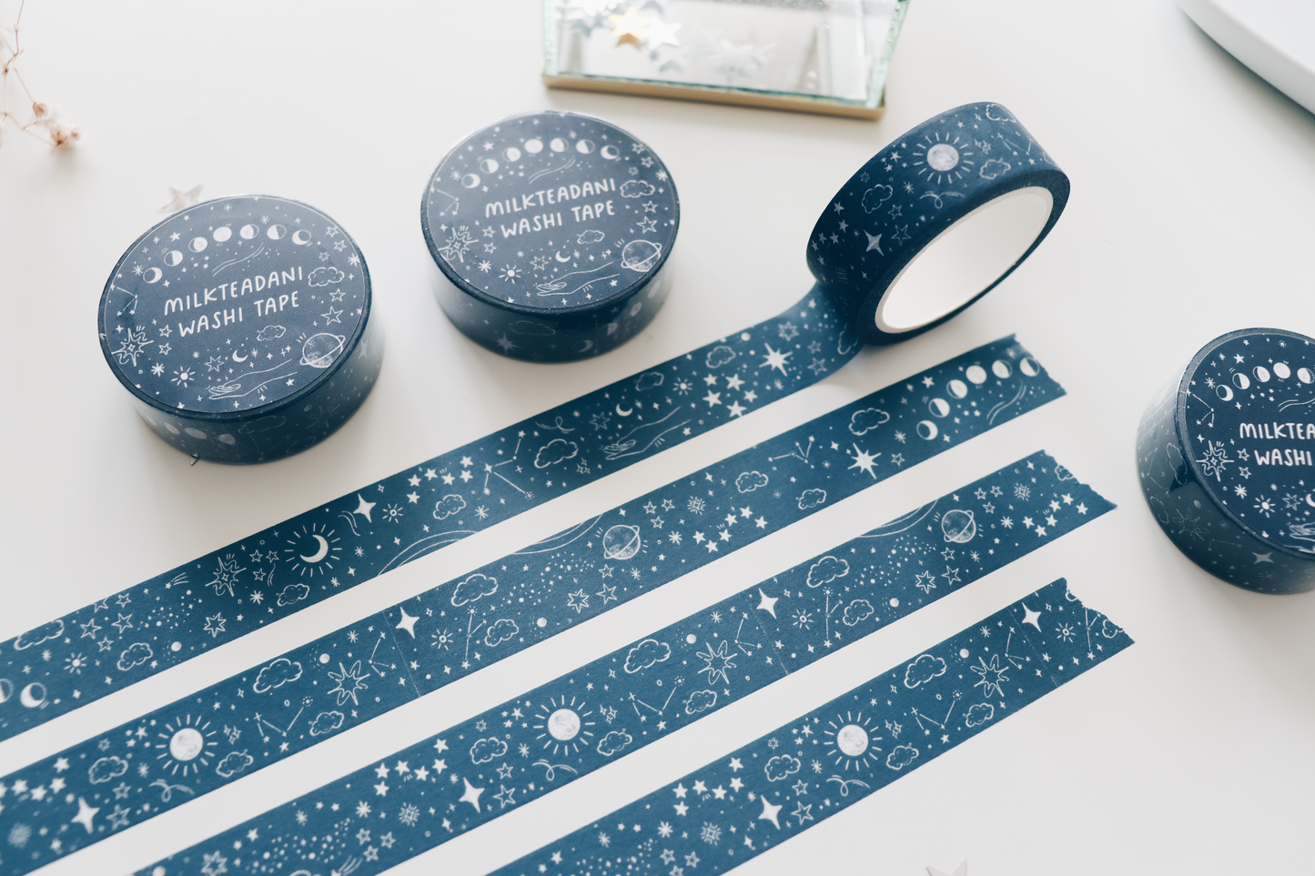 Washi Tape - 15MM Universe Pattern Dark