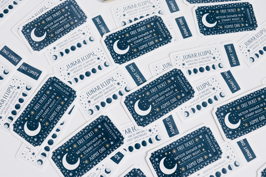 Sticker - Celestial Tickets (Set of 2 Stickers)