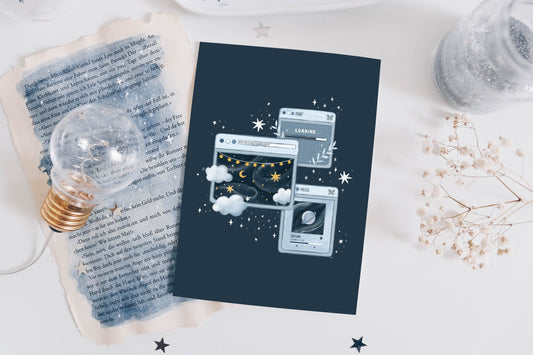 Postcard - Starry Night Screens