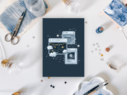 Postcard - Starry Night Screens