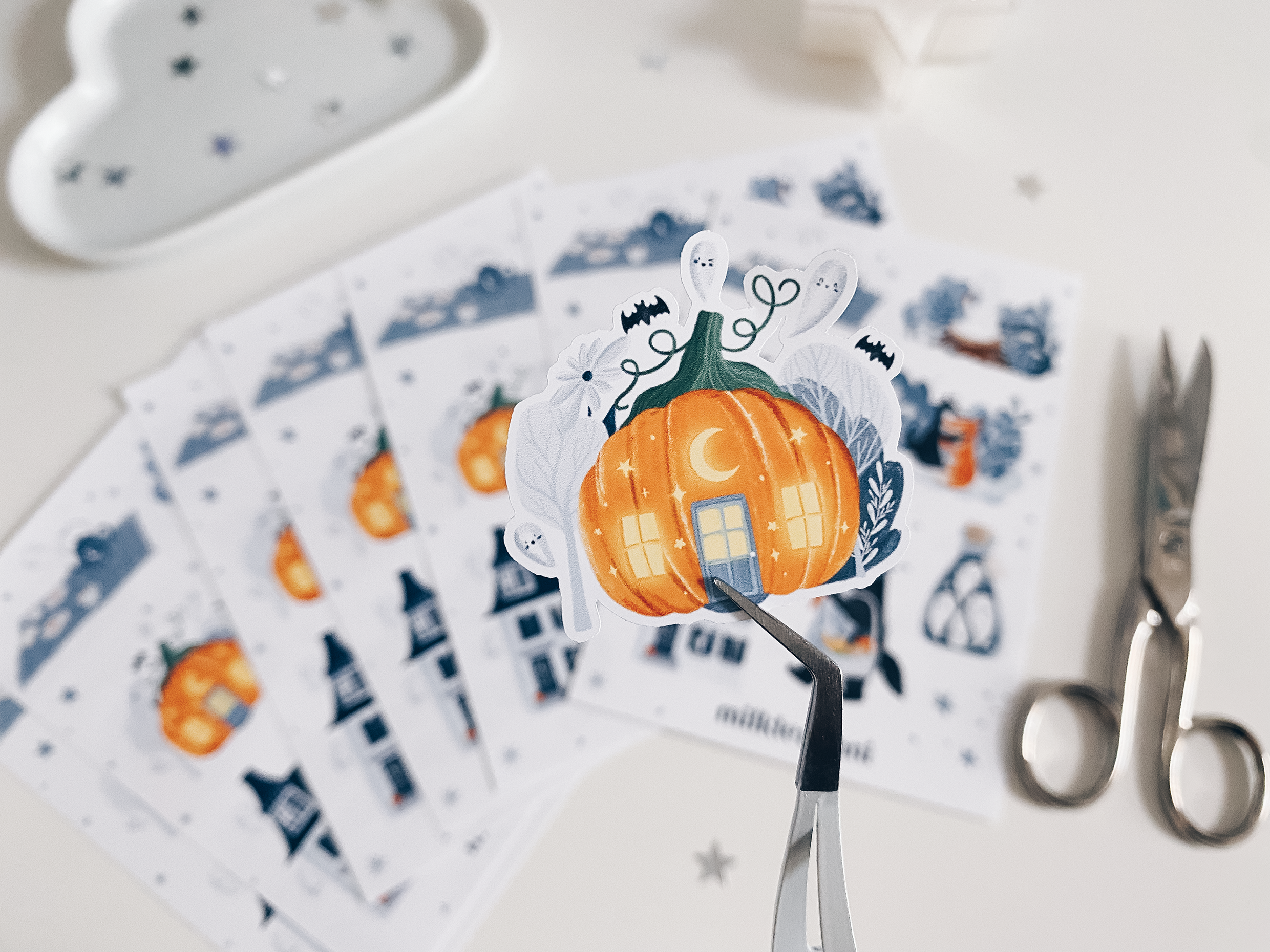 Sticker Sheet - Autumn Animals