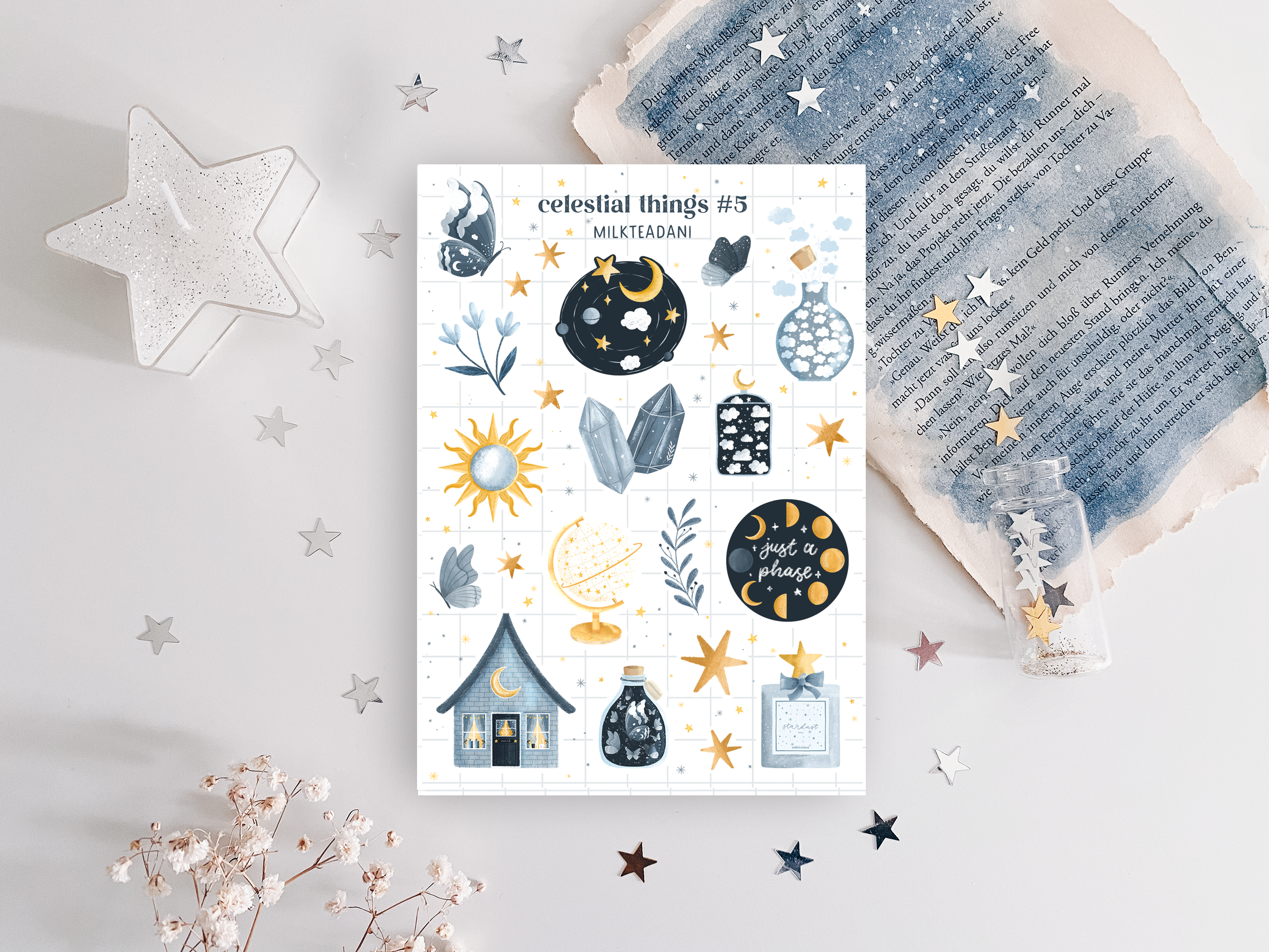 Sticker Sheet - Celestial Things #5