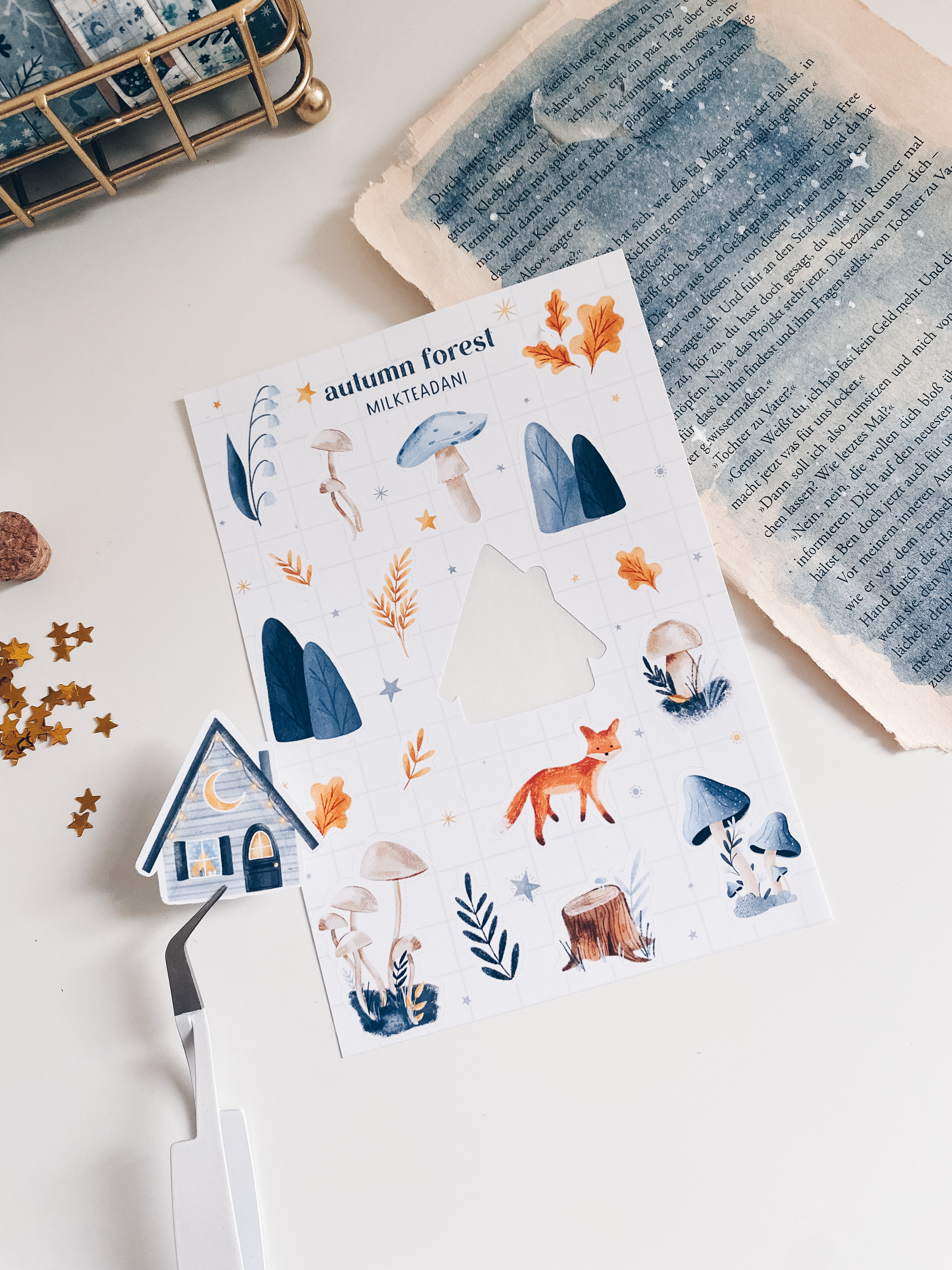 Sticker Sheet - Autumn Forest