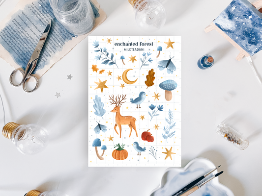 Sticker Sheet - Enchanted Forest