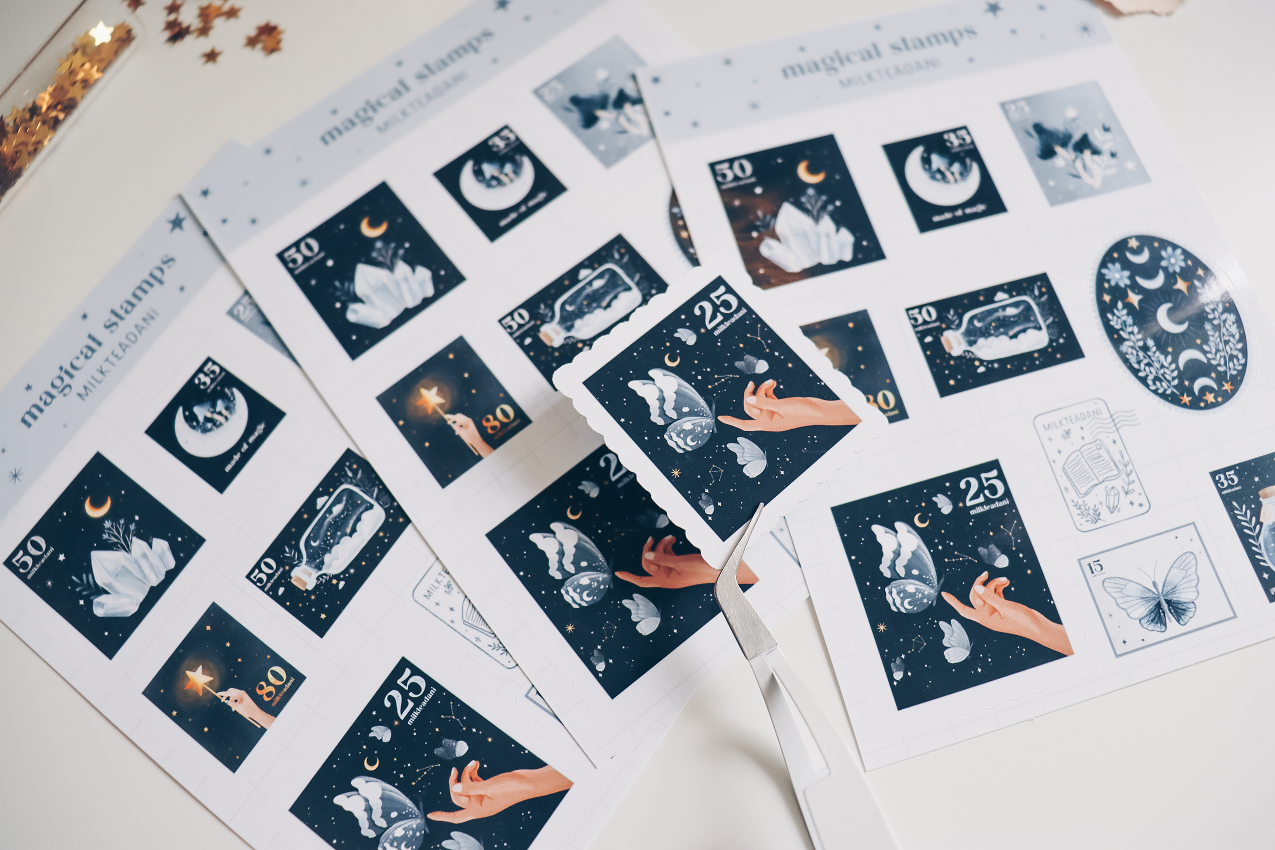 Sticker Sheet - Magical Stamps