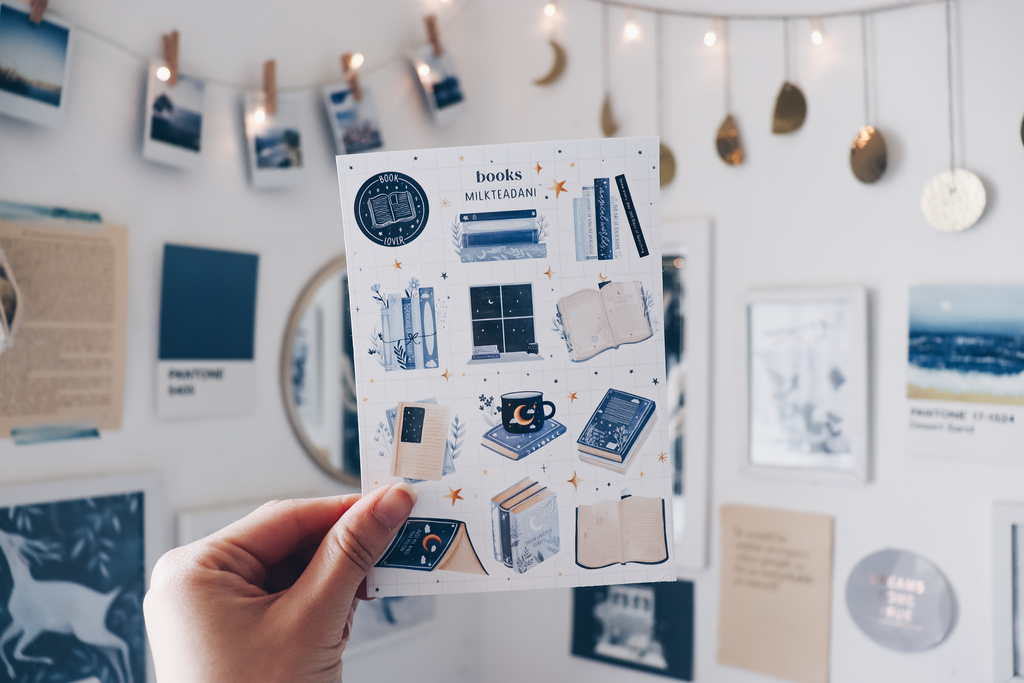 Sticker Sheet - Books