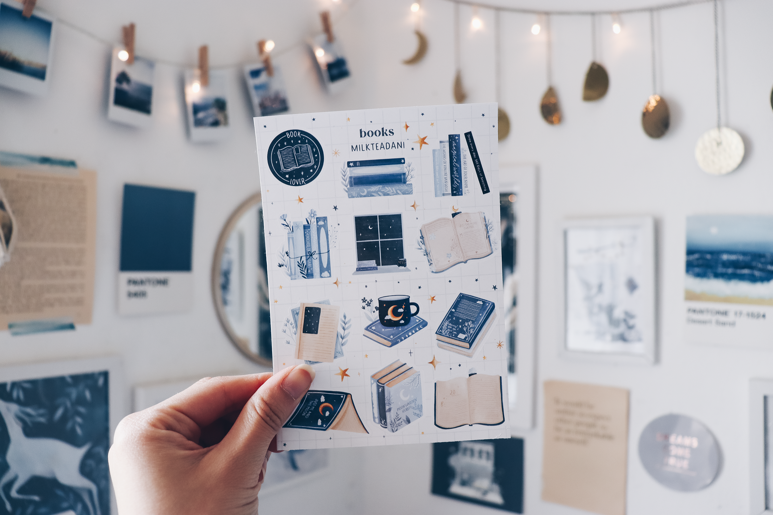 Sticker Sheet - Books