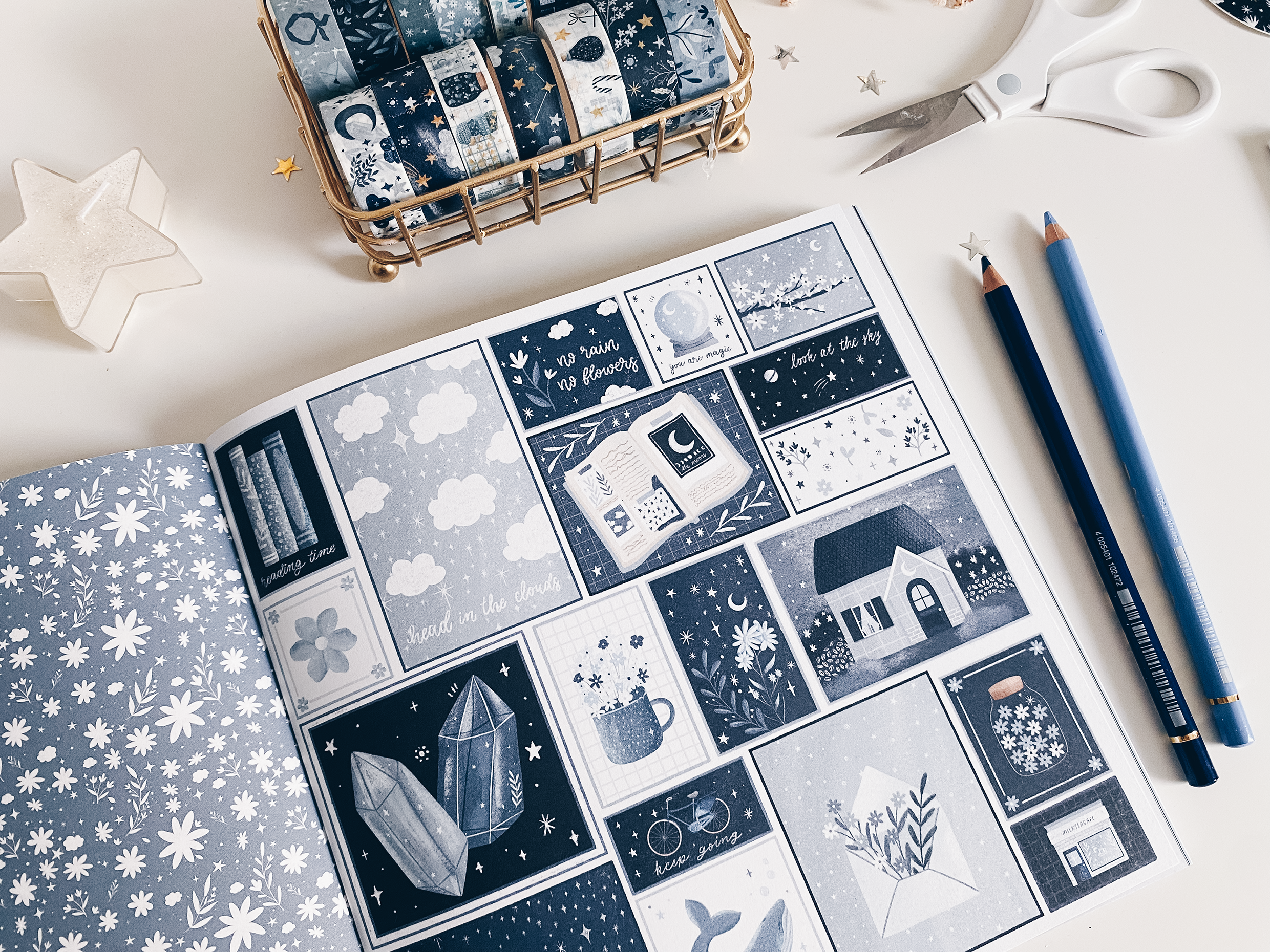 Cosy Creative Book mit milkteadani (german language)