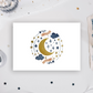 Postcard - Watercolor Moon
