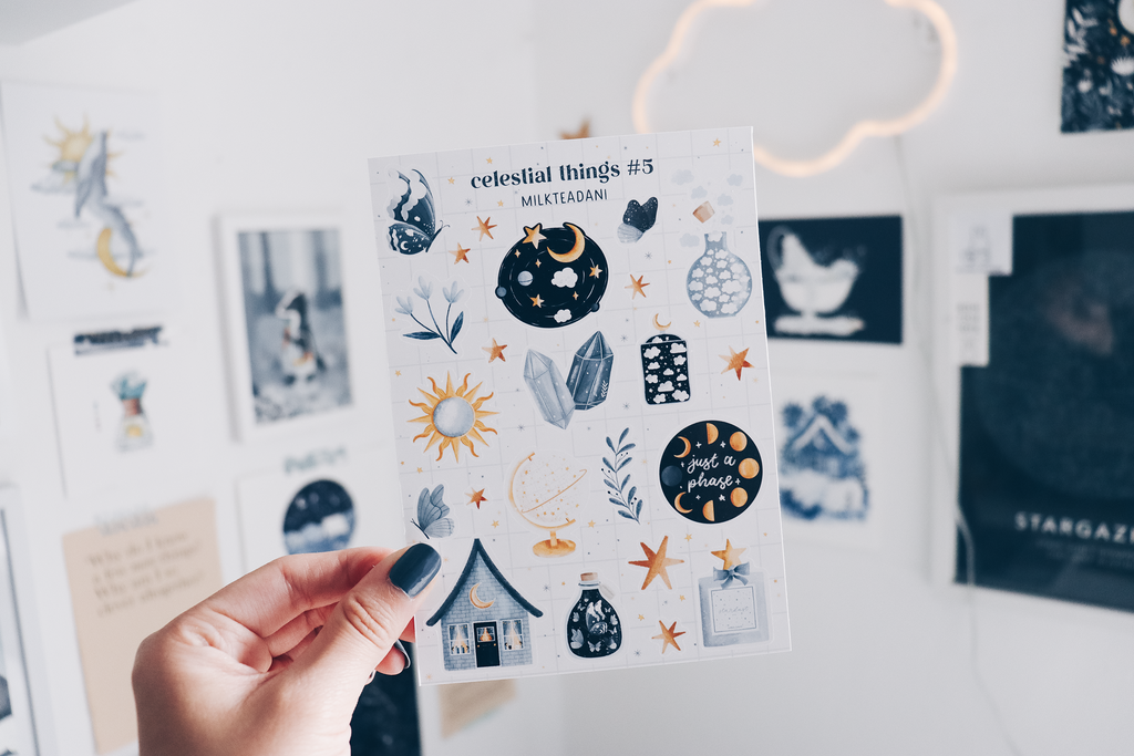 Sticker Sheet - Celestial Things #5