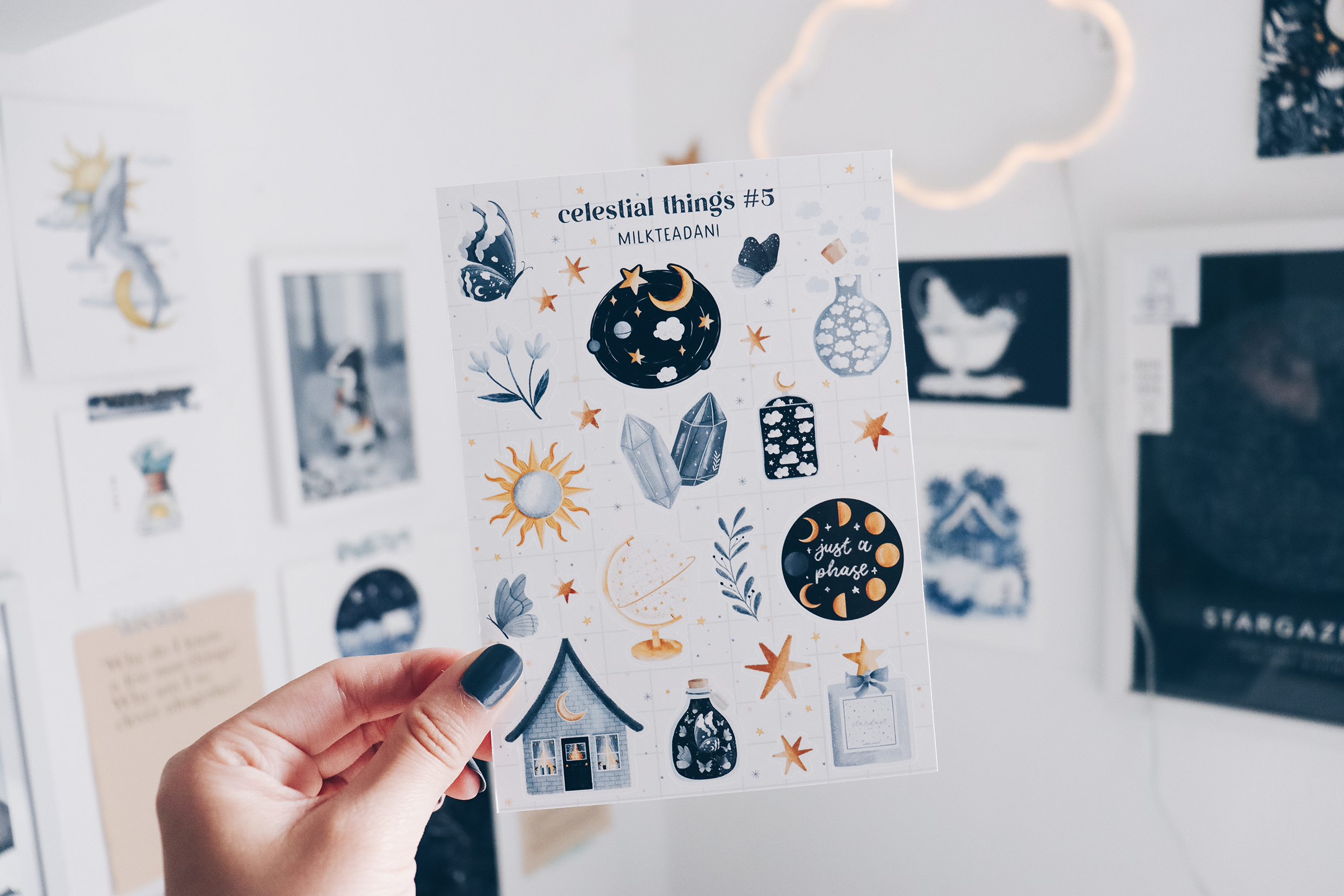 Sticker Sheet - Celestial Things #5