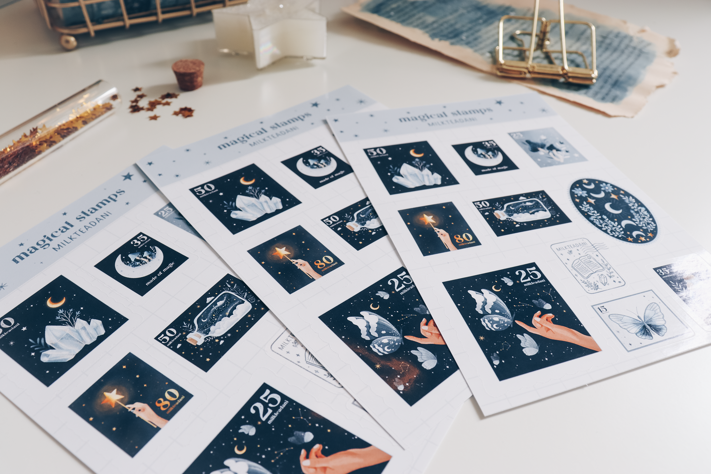 Sticker Sheet - Magical Stamps