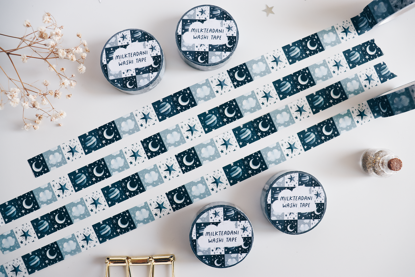 Washi Tape - 15MM Celestial Pattern