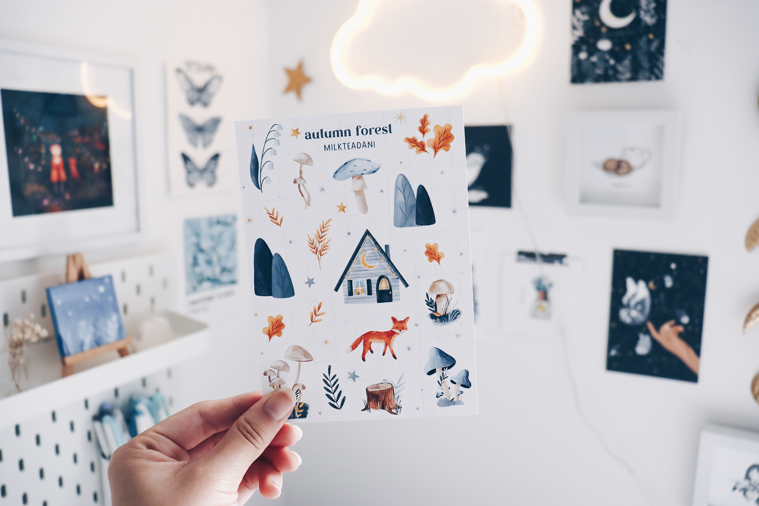 Sticker Sheet - Autumn Forest