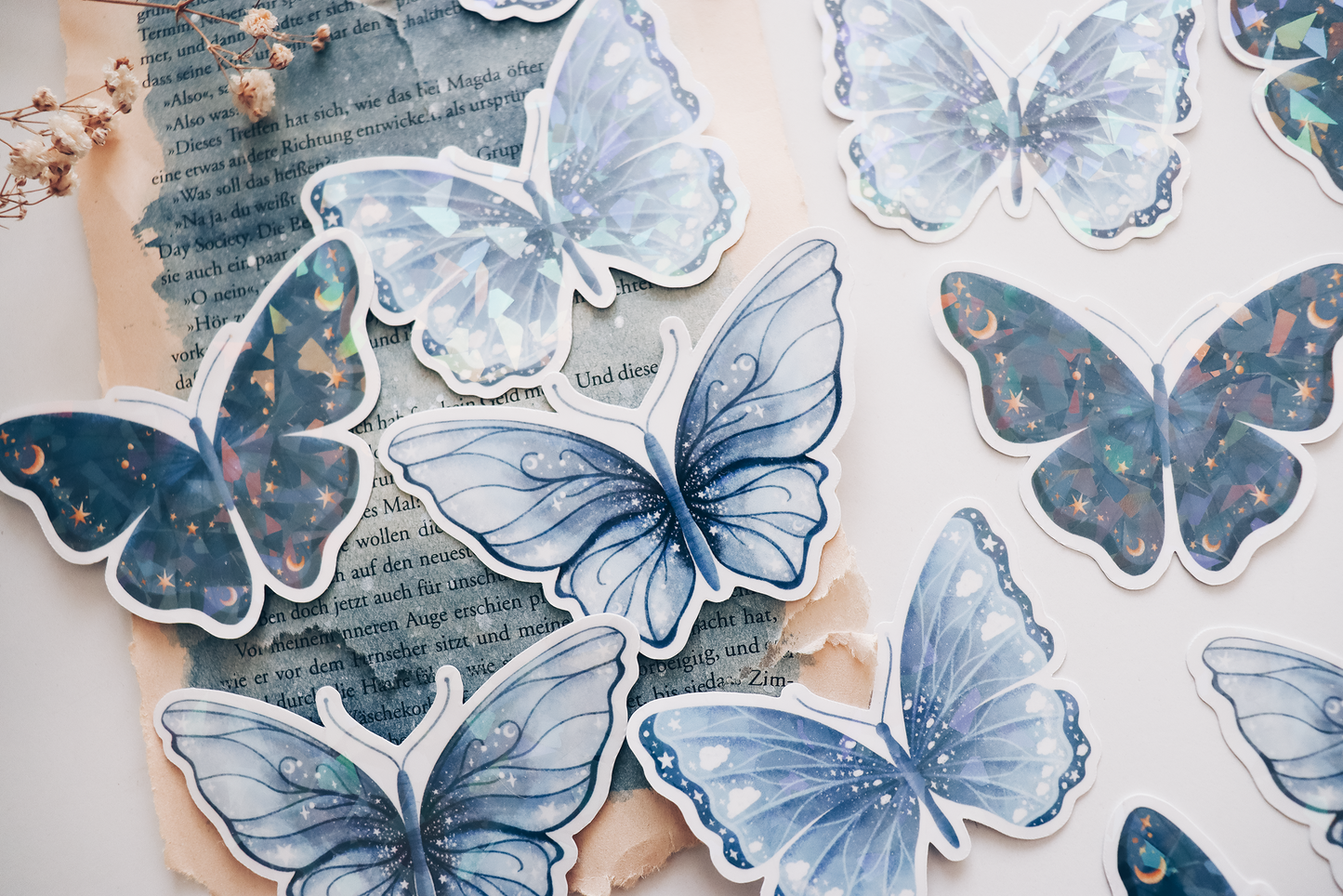 Sticker - Magic Butterflies (Handmade Sticker)