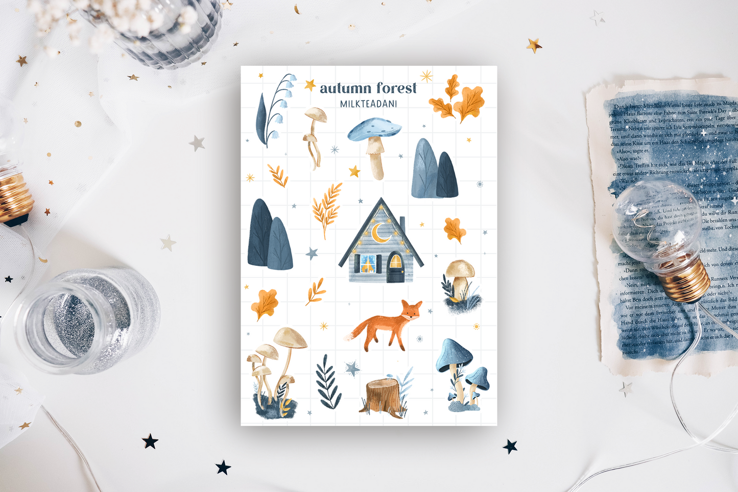 Sticker Sheet - Autumn Forest