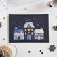 Postcard - Winter Houses
