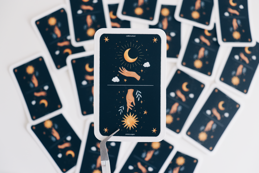 Sticker - Moon and Sun Card