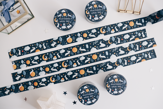 Washi Tape - 20MM Moon Bunnies