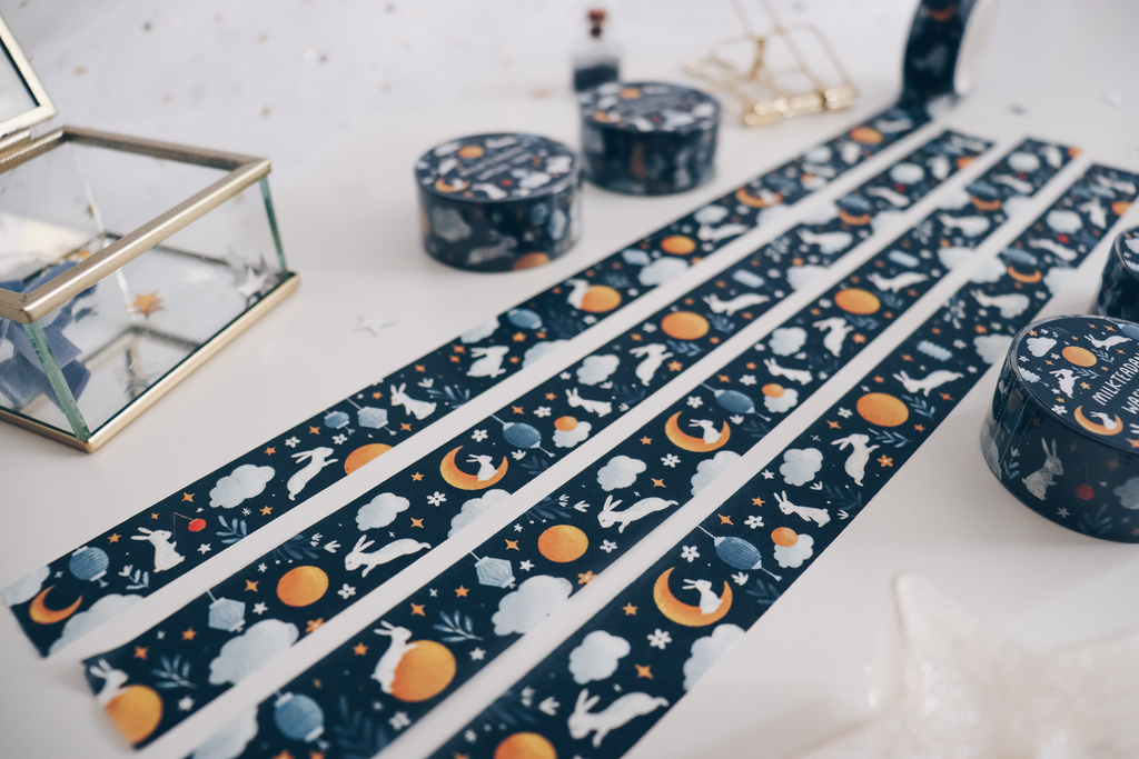 Washi Tape - 20MM Moon Bunnies