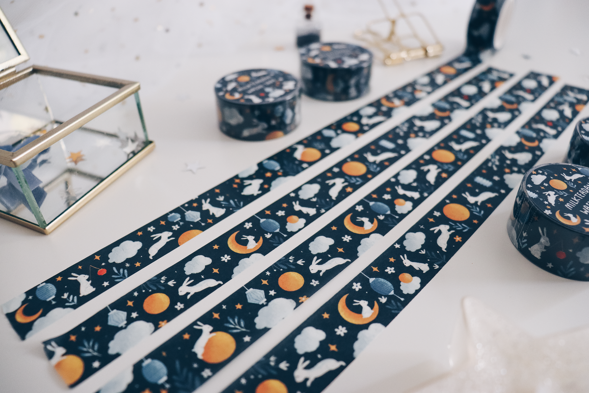 Washi Tape - 20MM Moon Bunnies