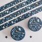 Washi Tape - 15MM Autumn Florals (Dark)