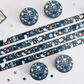 Washi Tape - 15MM Halloween Vibes Dark