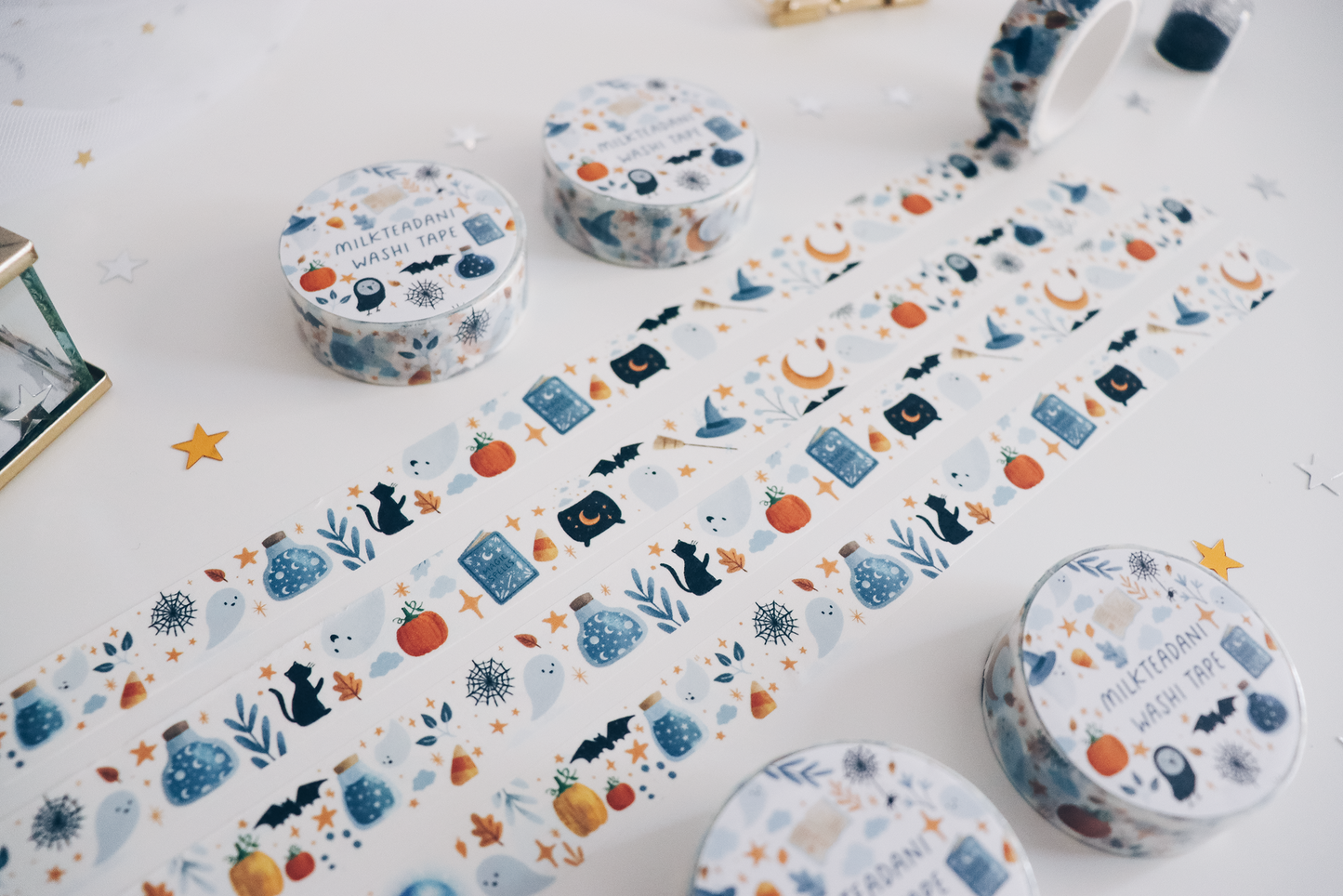 Washi Tape - 15MM Halloween Vibes Light