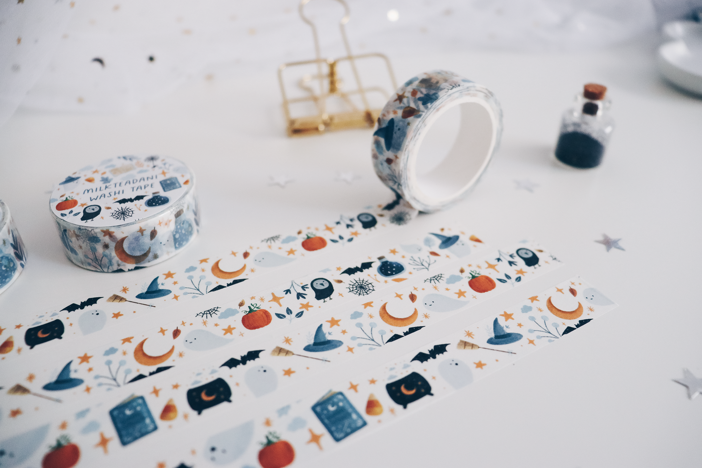 Washi Tape - 15MM Halloween Vibes Light