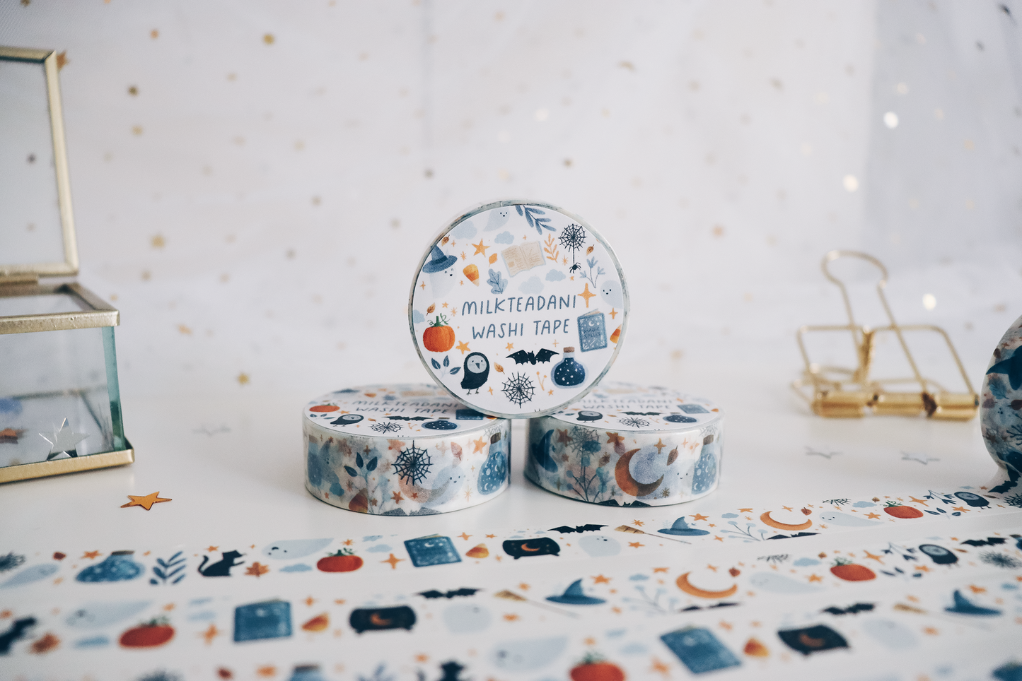 Washi Tape - 15MM Halloween Vibes Light