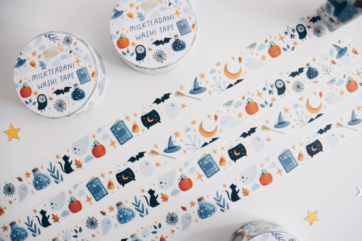 Washi Tape - 15MM Halloween Vibes Light