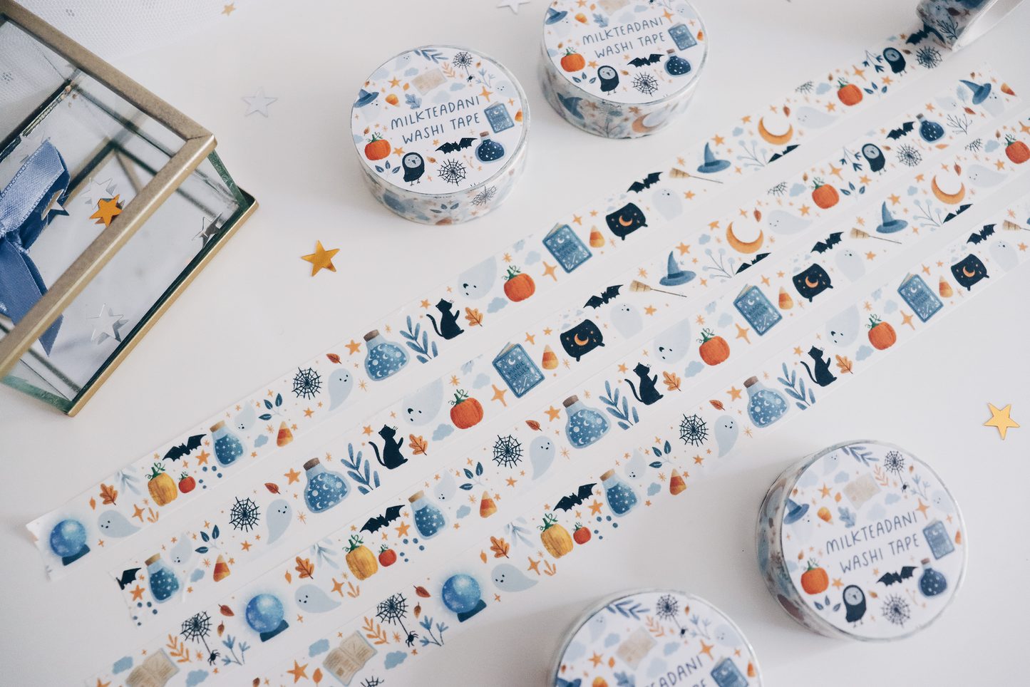 Washi Tape - 15MM Halloween Vibes Light