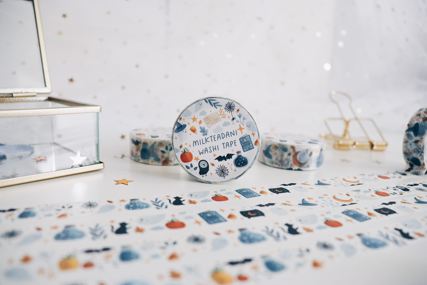 Washi Tape - 15MM Halloween Vibes Light