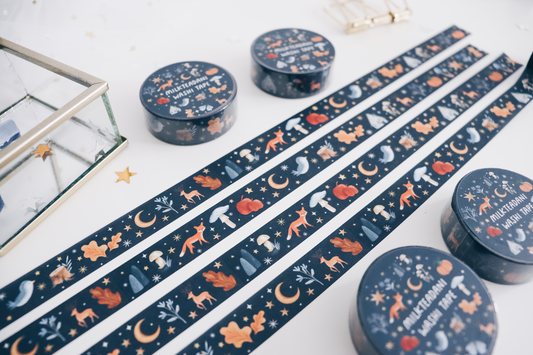 Washi Tape - 15MM Autumn Forest