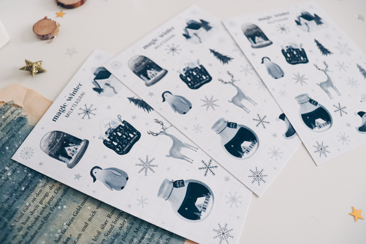 Stickersheet - Magic Winter