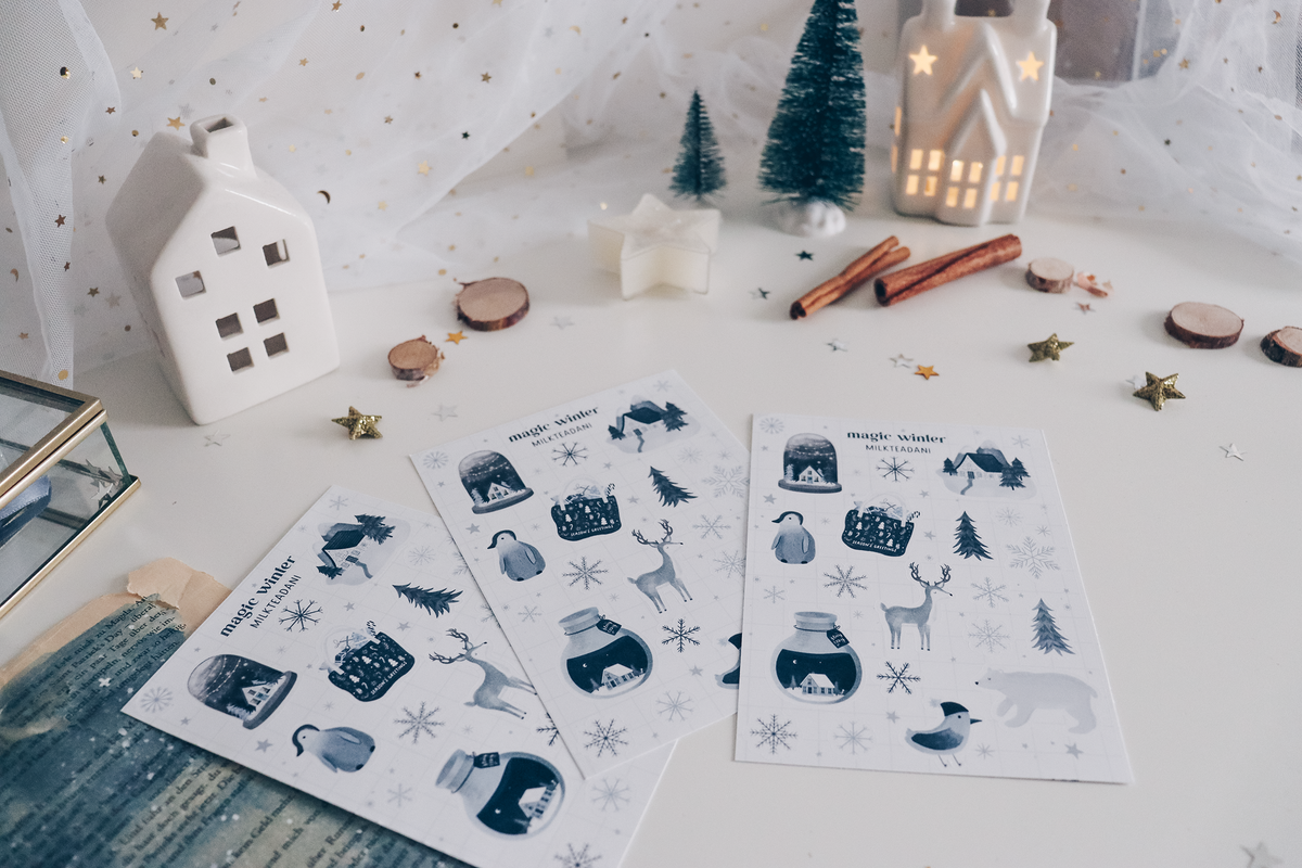 Sticker Sheet - Magic Winter