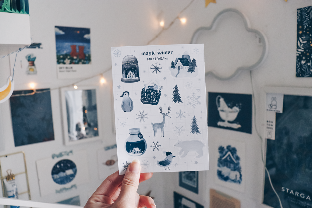 Sticker Sheet - Magic Winter