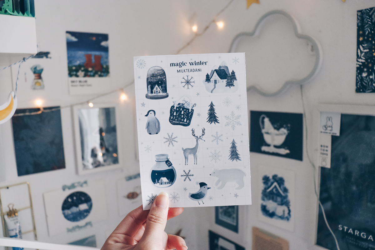 Sticker Sheet - Magic Winter